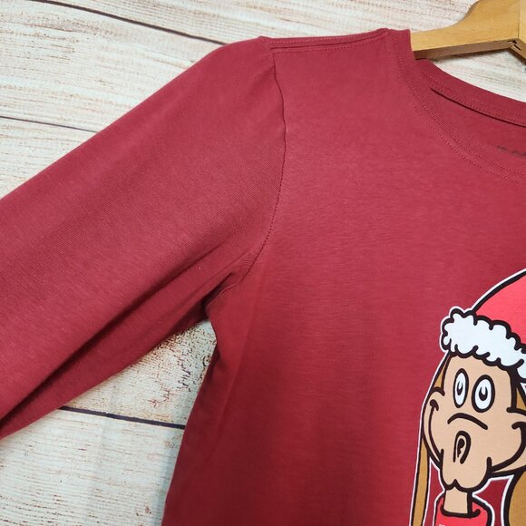 Life Is Good Dr Seuss Crusher Tee T-Shirt Max Christmas Holiday Red Men's XS - Picture 4 of 13